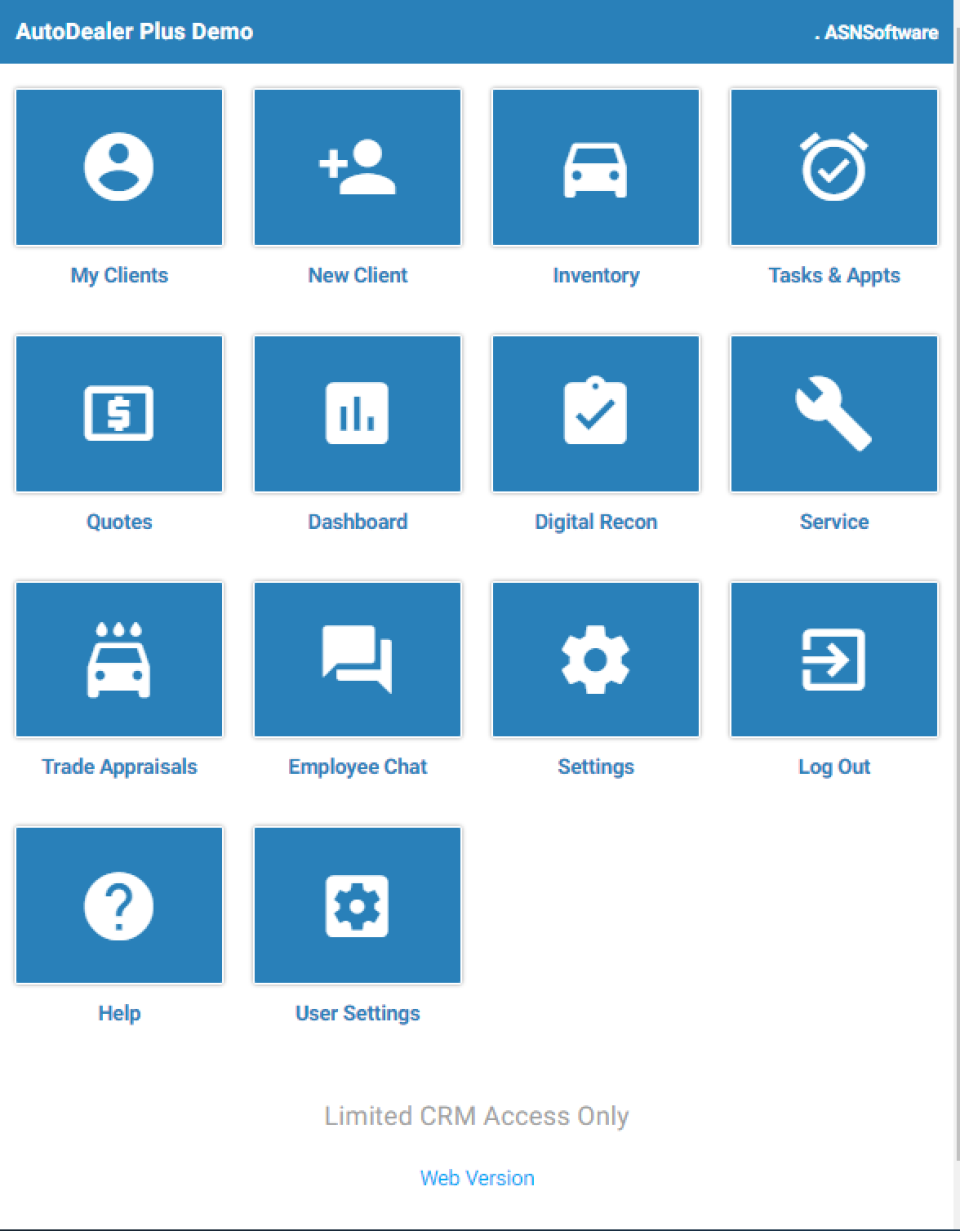 screenshot of AutoDealer Plus